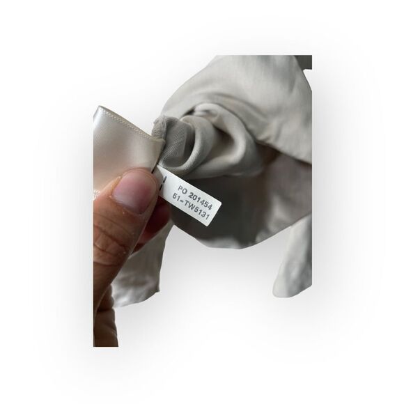 Tommy Bahama 100% Silk cream/ ivory Jacket Size L - Picture 3 of 7